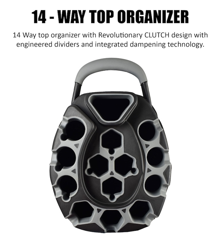 Hot-Z Clutch Organizer Cart Bag