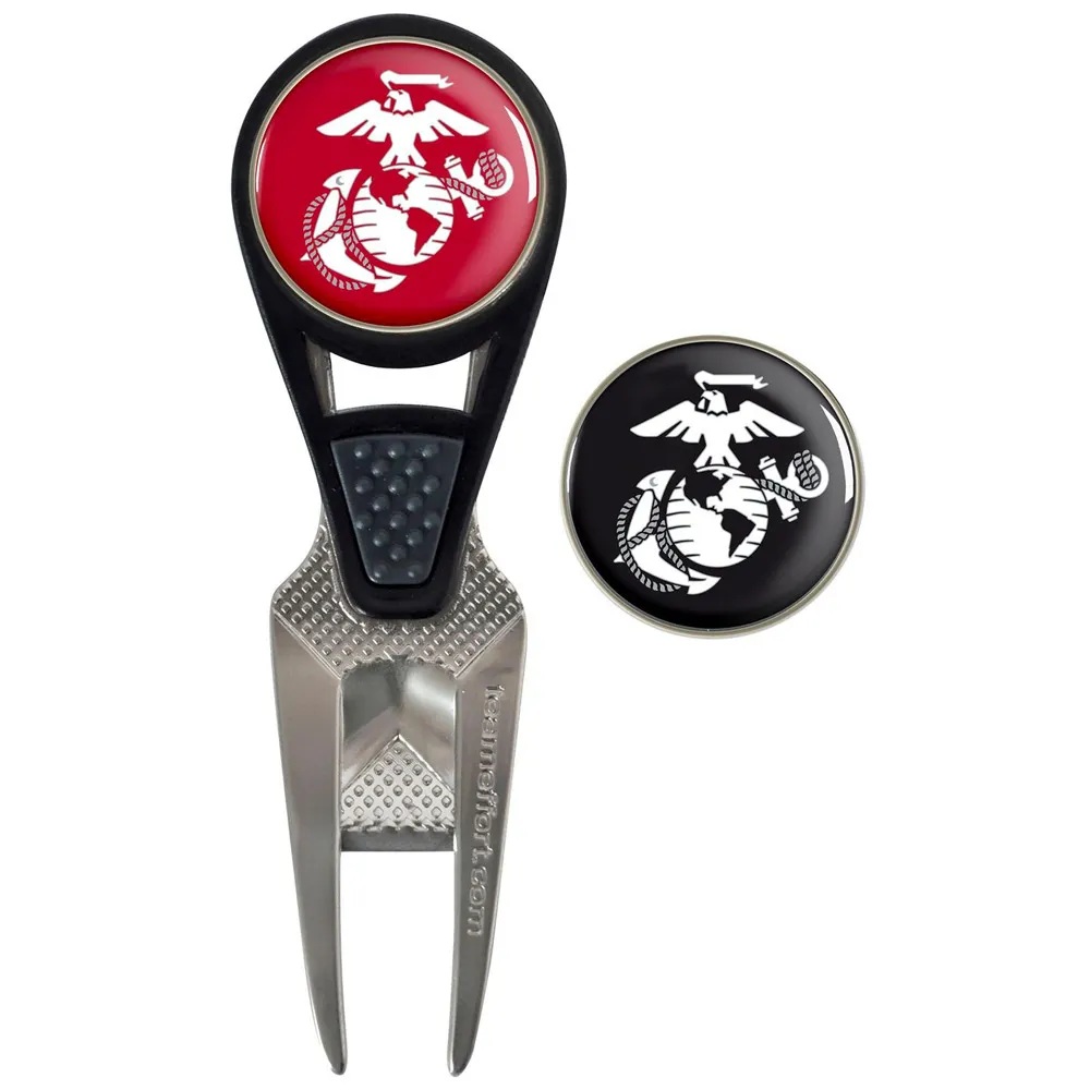 Marines CVX Ball Mark Repair Tool - Team Effort Golf