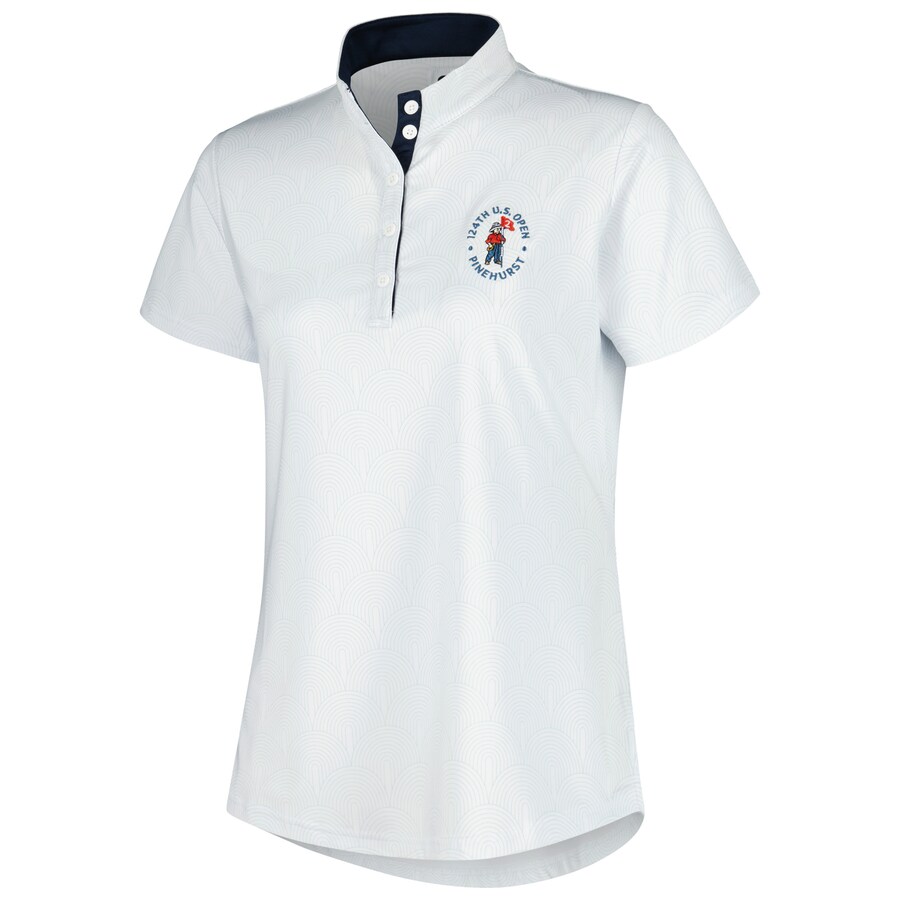 Ladies 124th US Open Short Sleeve Print Polo