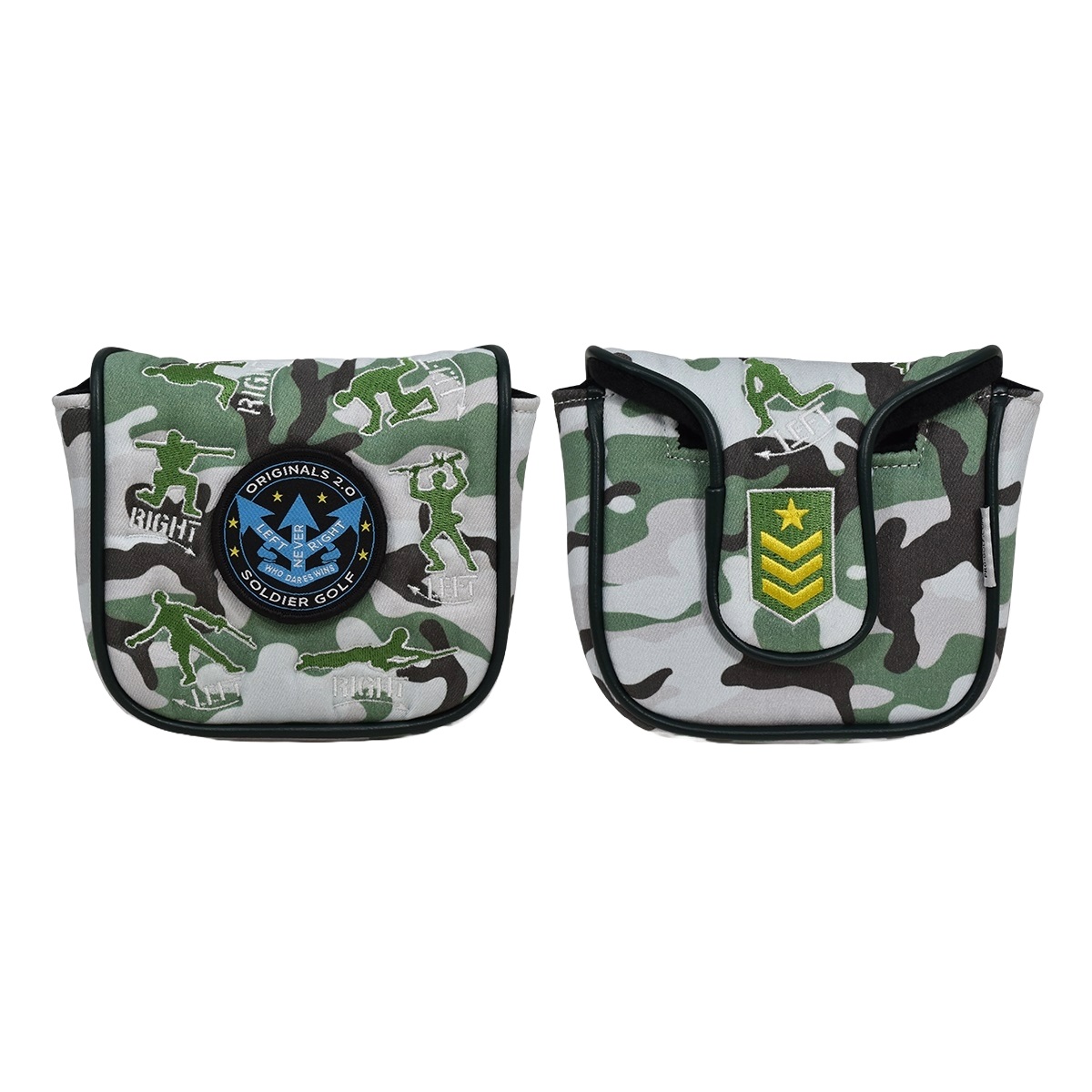 Soldier Spider Mallet Putter Headcover