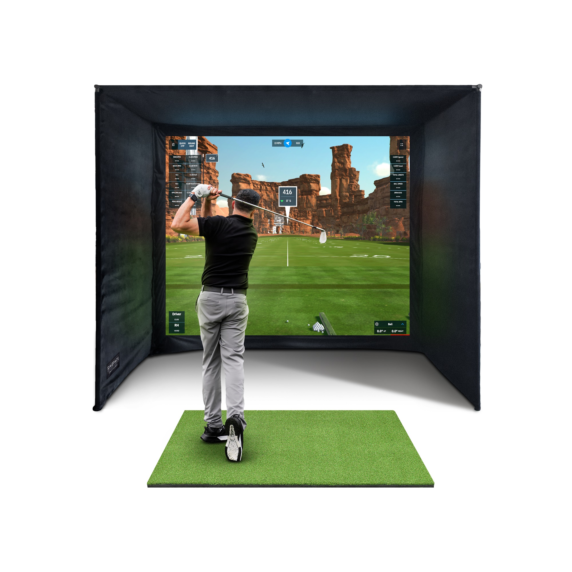 SimSpace Golf Enclosure SIM/002 (9 10x 8 2 x 4 11)