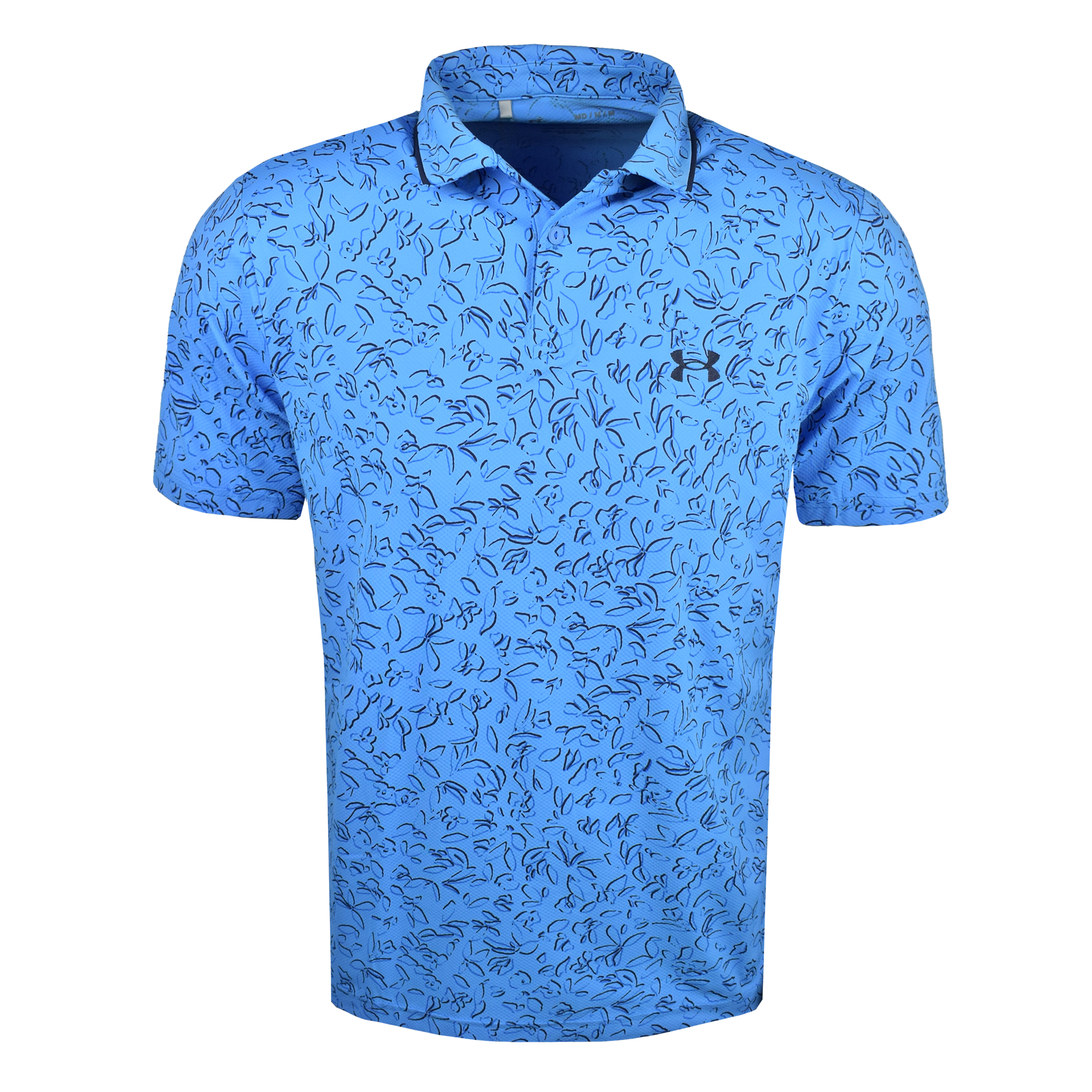 Iso-Chill Floral Lines Polo