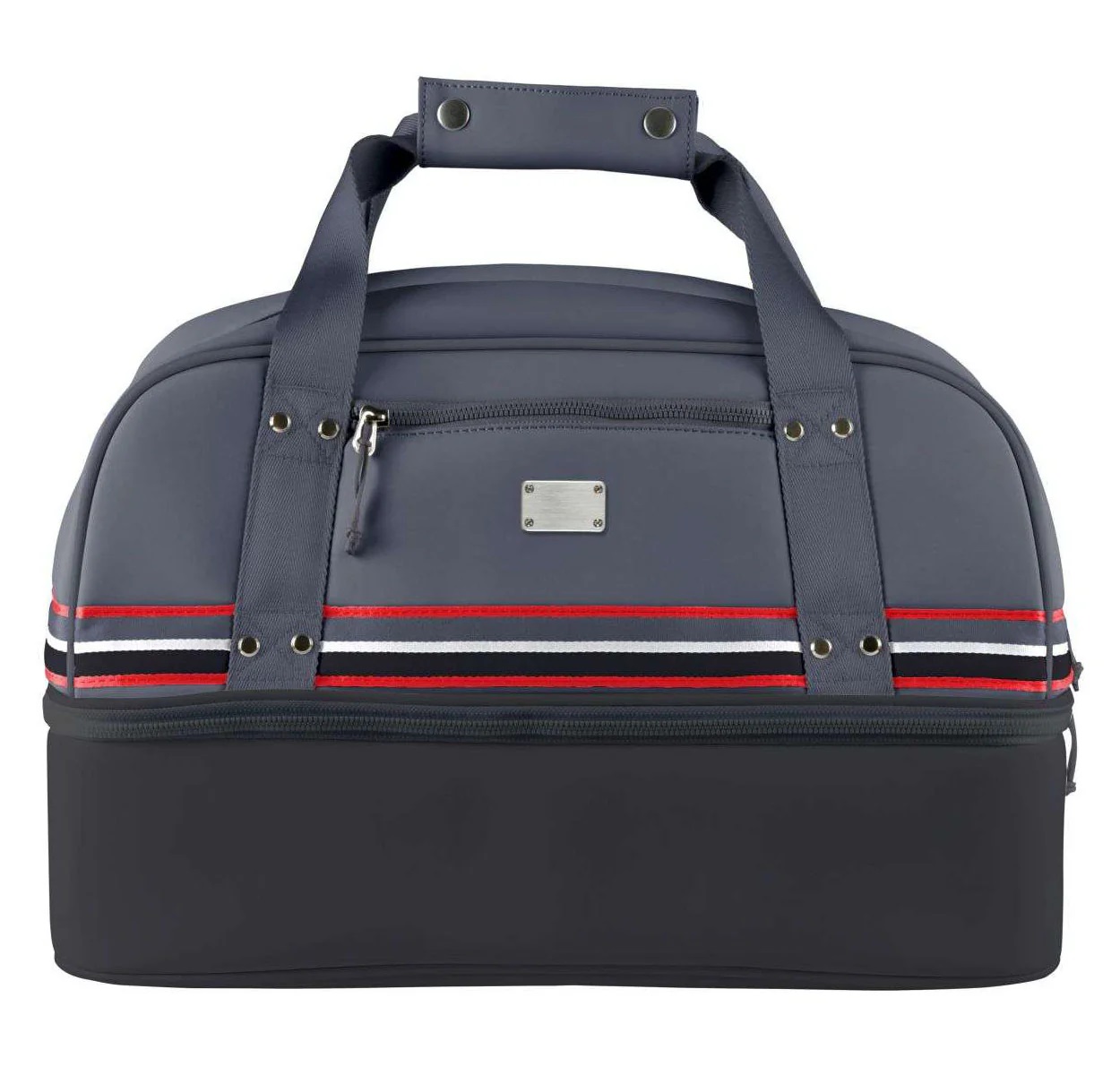 Mid-Stripe Boston Bag