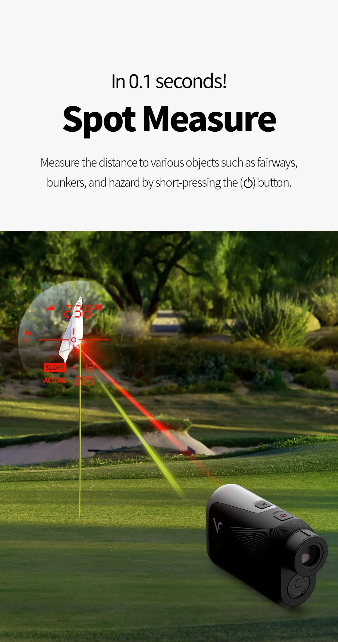 L6 Laser Rangefinder with Slope3