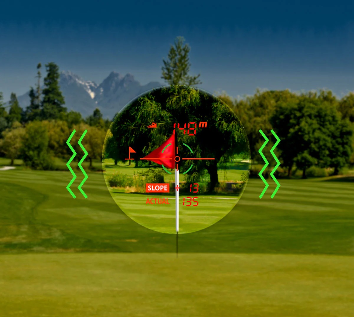 SL3 Hybrid GPS Laser Rangefinder