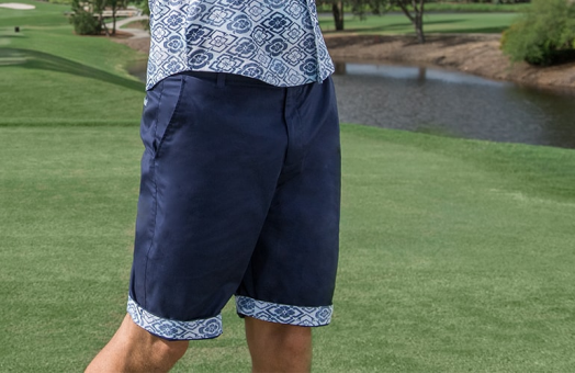 puma aloha woven golf shirt