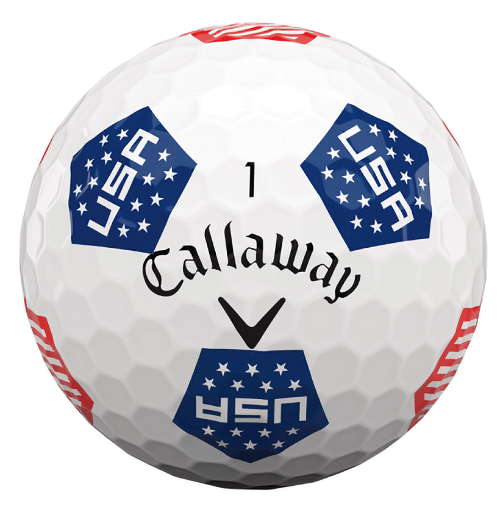 Callaway Chrome Soft USA Truvis Golf Balls | RockBottomGolf.com