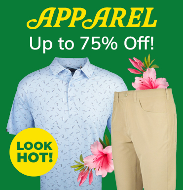 Score Up To 75% Off Golf Apparel!