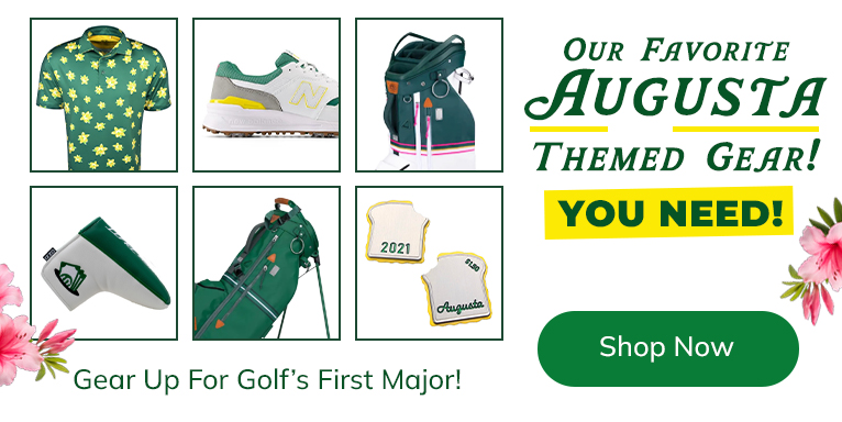 Get Augusta ready with themed gear!