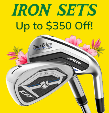 Find Up To $350 In Iron Set Savings!