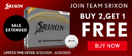 EXTENDED: Buy 2, Get 1 Dozen FREE Srixon Golf Balls!