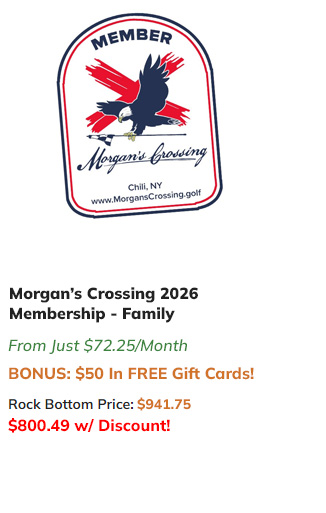 Morgan's Crossing Golf Membership - Family