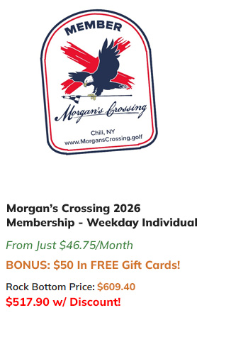 Morgan's Crossing Golf Membership - Individual Weekday Only