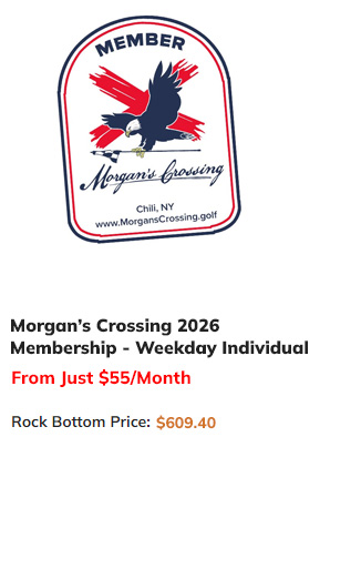 Morgan's Crossing Golf Membership - Individual Weekday Only
