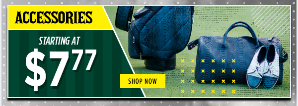 On-course Accessories As Low As $7.77 - Shop NOW!