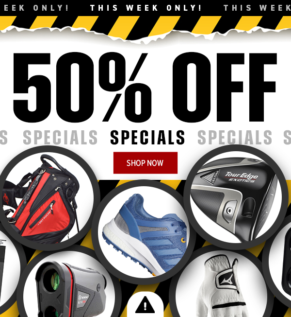 50% OFF SPECIALS: Hot Deals For A Limited Time Only - BUY NOW!