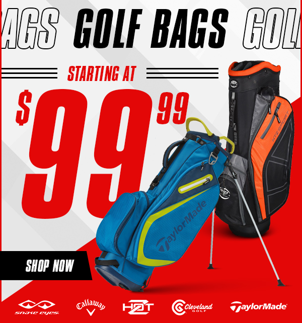 Golf Bag BARGAINS FROM $99.99 - Shop NOW!