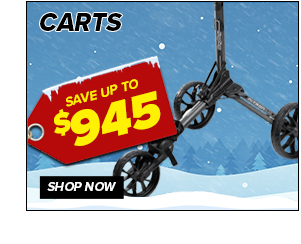 Carts Starting Up to $945 OFF - Shop NOW!