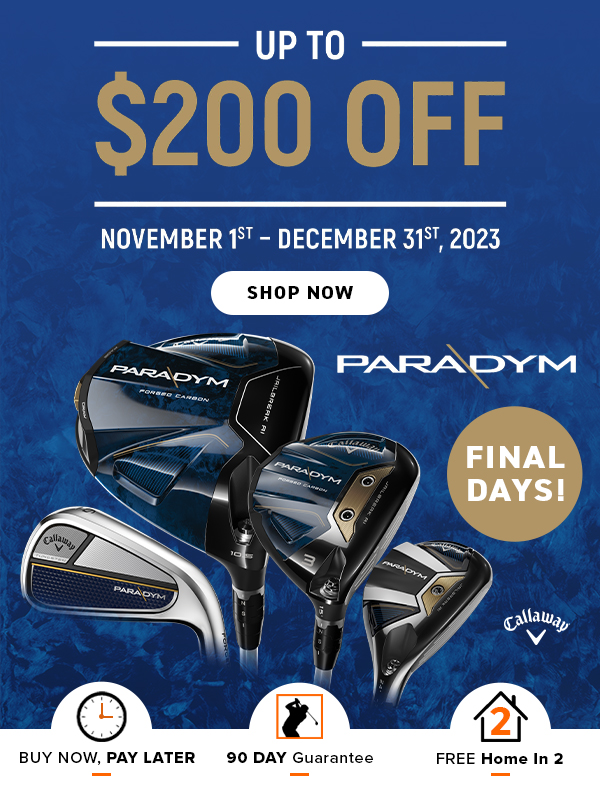 Callaway Paradym PRICE DROPS - SHOP NOW!