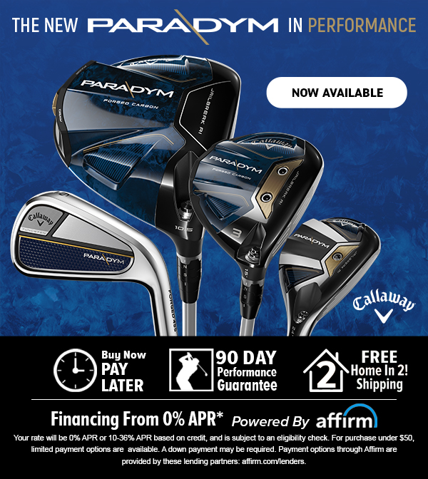 ALL NEW: Callaway Paradym Metalwoods - NOW AVAILABLE!