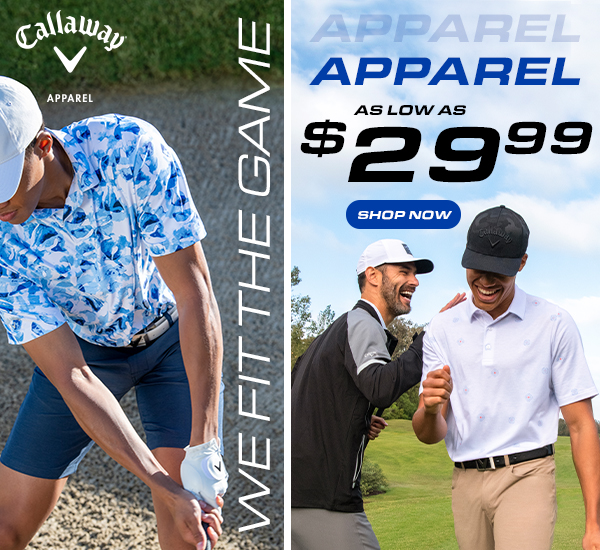 Callaway Apparel: As Low As $29.99 - Buy NOW!