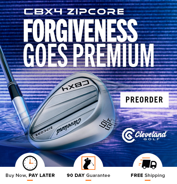 Introducing The All-NEW Cleveland CBX 4 Wedges - Pre-order NOW!
