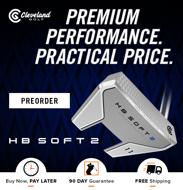 Introducing The All-NEW Cleveland HB Soft 2 Putters - Pre-order NOW!