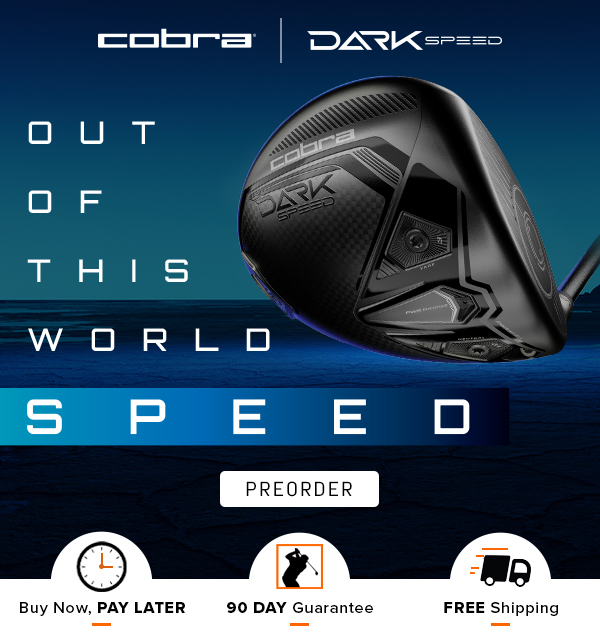 Introducing The All-NEW Cobra DARKSPEED Metalwoods - PREORDER NOW!