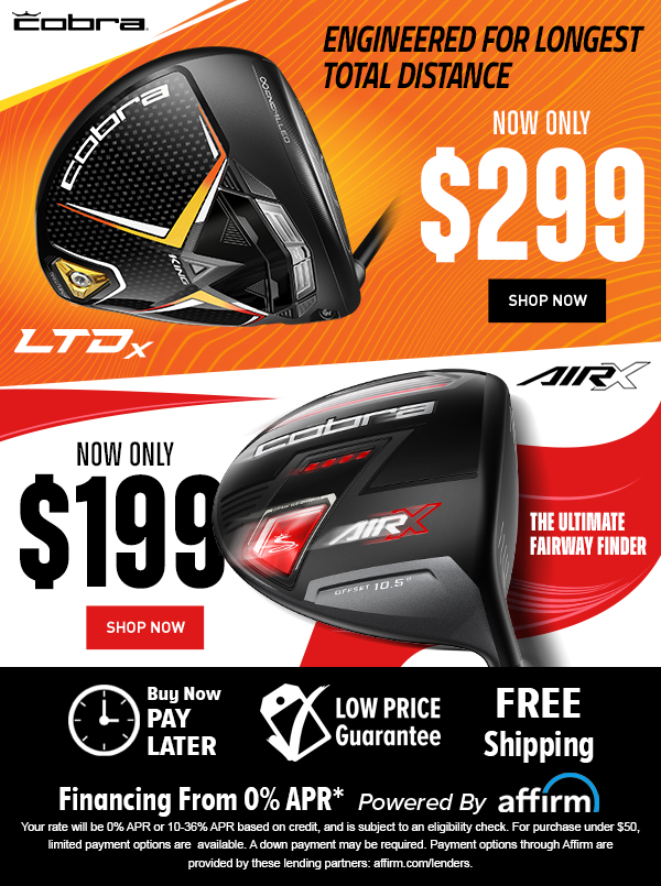 Cobra LTDx and AirX Pricedrops - SHOP NOW!