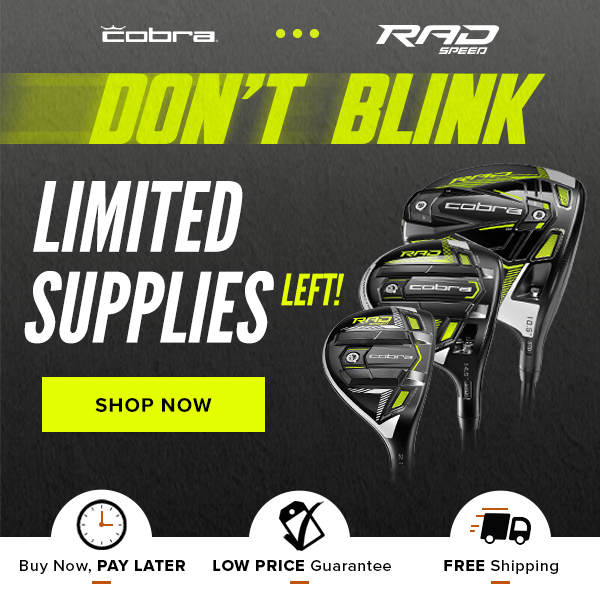 Cobra RADSpeed PRICEDROPS - Shop NOW!