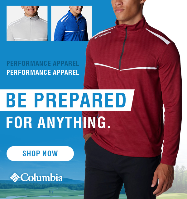 Performance Pullovers & Polos From Columbia Golf!