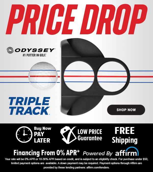 PRICE DROP ALERT: Odyssey Triple Track Putters - Shop NOW!