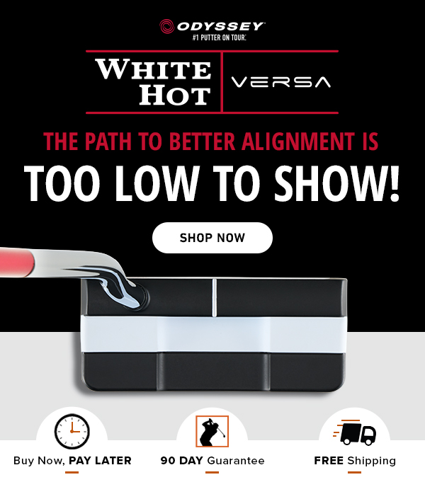 PRICE DROP! Odyssey Versa Putters TOO LOW TO SHOW - Shop NOW!