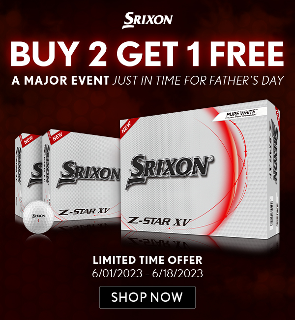 FATHER'S DAY SPECIAL! Srixon Buy 2 Dozen, Get 1 FREE - Shop NOW!