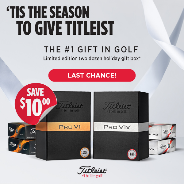 LAST CHANCE! Give The Gift Of Golf: Titleist Pro V1/x Golf Balls - Shop NOW!