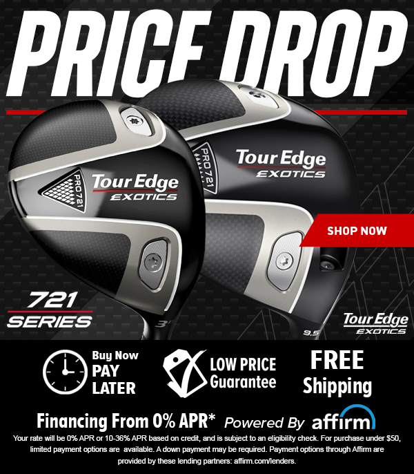 PRICE DROP ALERT! Tour Edge PRO 721 Metalwoods - Shop Now!