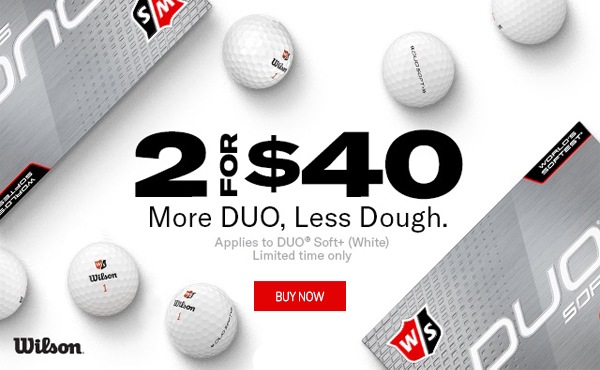 Wilson Duo Golf Balls - 2 Dozen For $40 - Shop NOW!