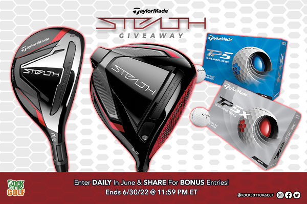 Win Rock Bottom Golf's Free TaylorMade June 2022 Giveaway - Enter Daily + Share To Earn Bonus Entries! Enter DAILY In June SHARE For BONUS Entries! Ends 63022 @ 11:59 PM ET 