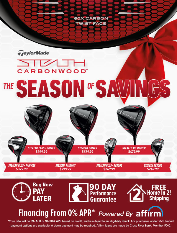 PRICE DROP ALERT! TaylorMade STEALTH On Sale - Shop NOW!