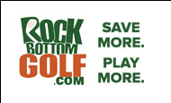 Rock Bottom Golf Logo