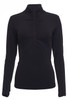 IBKUL Golf Ladies Rouched Long Sleeve Mock - Image 1