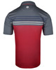 Etonic Golf Chest Stripe Print Polo Shirt - Image 2