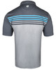 Etonic Golf Chest Stripe Print Polo Shirt - Image 6