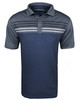 Etonic Golf Chest Stripe Print Polo Shirt - Image 7