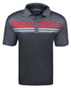 Etonic Golf Chest Stripe Print Polo Shirt - Image 9
