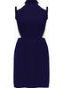 PGA Tour Golf Ladies Mesh Colorblock Sleeveless Dress - Image 1
