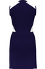 PGA Tour Golf Ladies Mesh Colorblock Sleeveless Dress - Image 2
