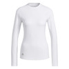 Adidas Golf Ladies Texture Crew Long Sleeve T-Shirt - Image 3