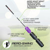 Aero-Swing Golf 44" Swing Speed Trainer (3 Aero-Swings) - Image 2