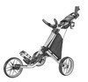 CaddyTek Golf CaddyLite EZ Fold V8 3-Wheel Push Cart - Image 1